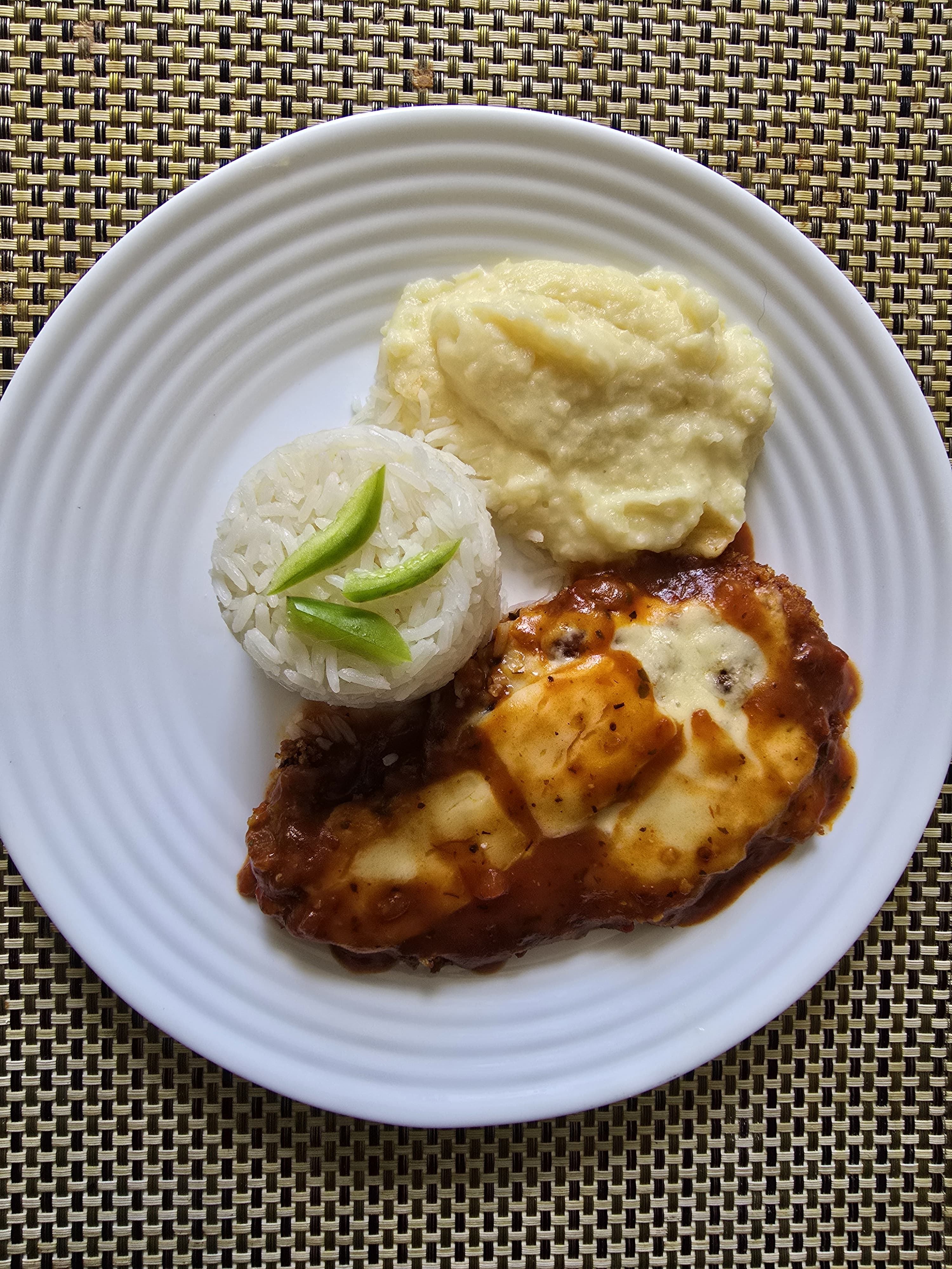 Parmegiana de frango
